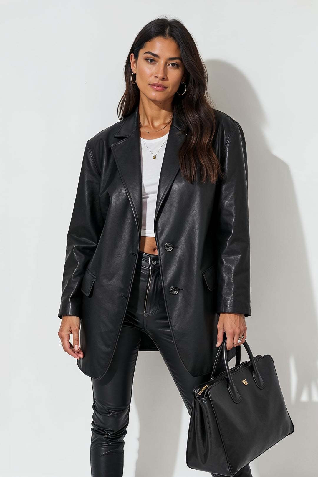 Lila Leather Jacket