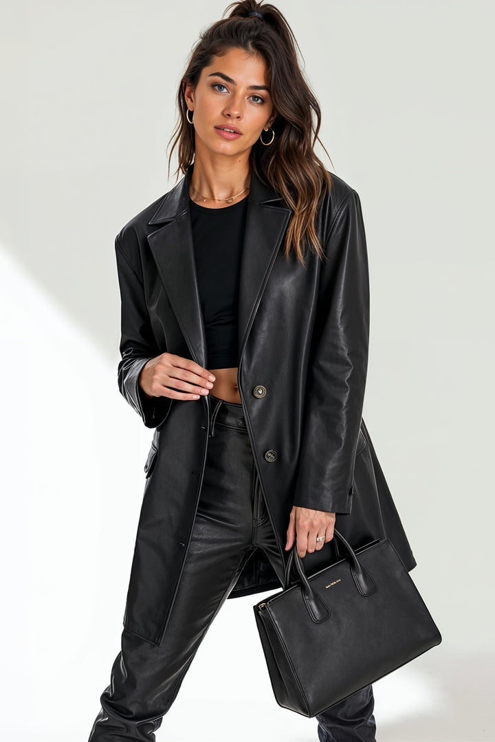 Lila Leather Jacket