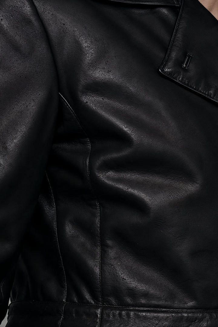 Rosa Leather Coat